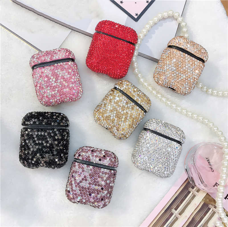 Apple Airpods Kılıf Zore Diamond Silikon - Görsel 7