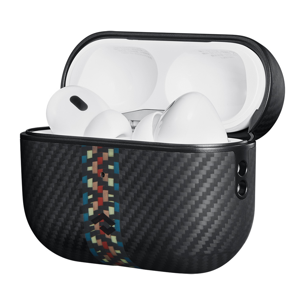 Apple Airpods Pro Kılıf 600D Aramid Fiber Pitaka Orchestra Serisi Rhapsody Kılıf - Görsel 3