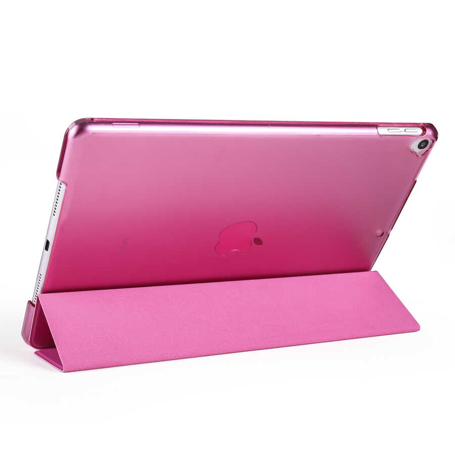 Apple iPad 10.2 2021 (9.Nesil) Zore Smart Cover Standlı 1-1 Kılıf - Görsel 3