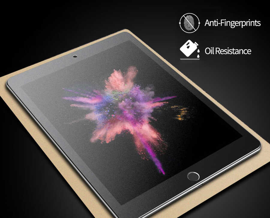 Apple iPad 10.2 (8.Nesil) Kağıt Hisli Wiwu iPaper Like Tablet Ekran Koruyucu - Görsel 6