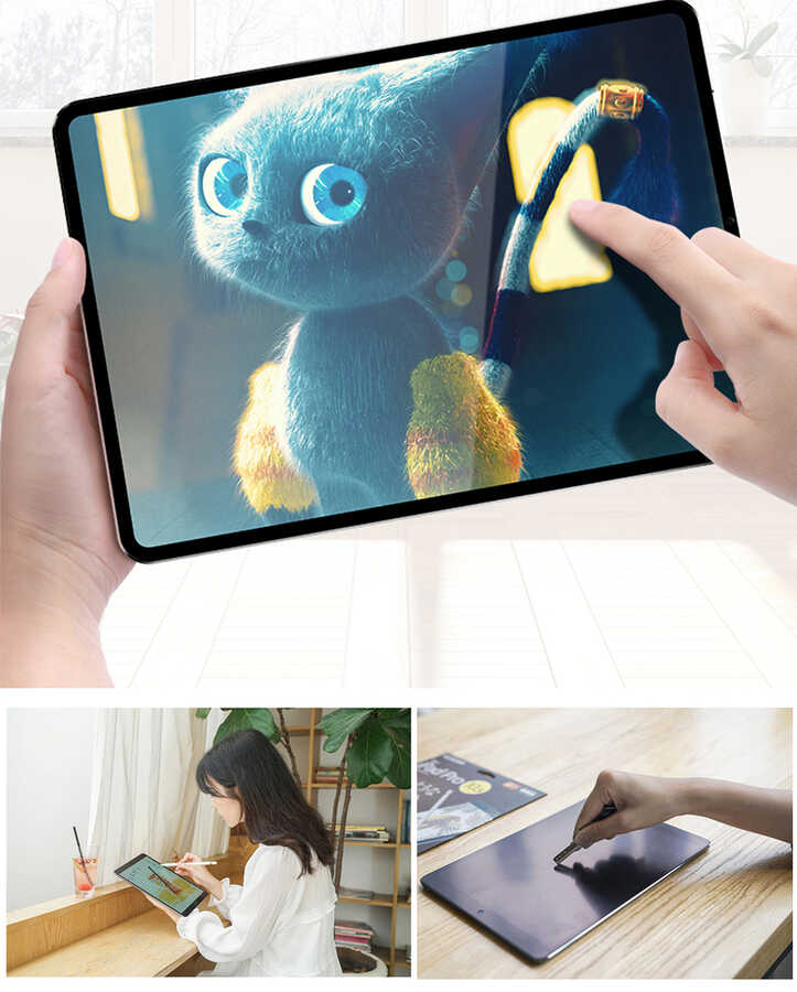 Apple iPad 10.2 (8.Nesil) Kağıt Hisli Wiwu iPaper Like Tablet Ekran Koruyucu - Görsel 8