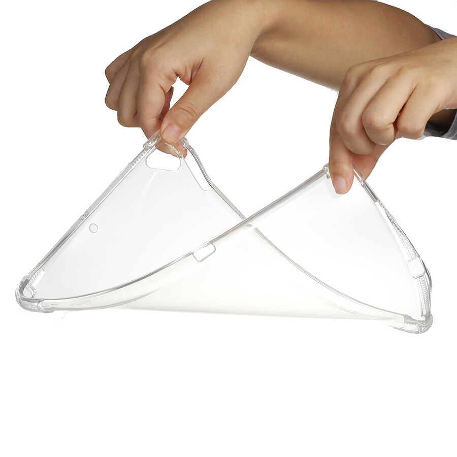 Apple iPad 9.7 2017 (5.Nesil) Kılıf Zore Tablet Nitro Anti Shock Silikon Kapak - Görsel 3