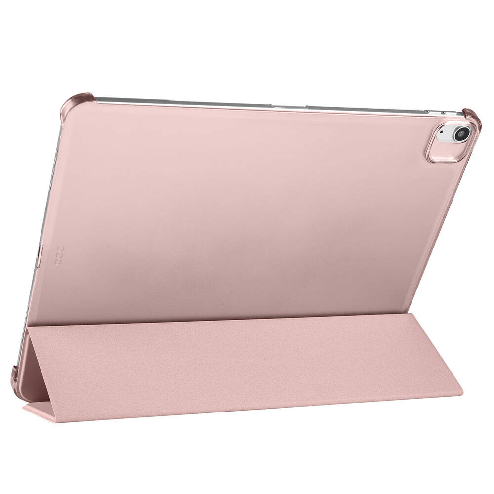 Apple iPad Air 10.9 2022 (5.Nesil) Zore Smart Cover Kalem Bölmeli Standlı 1-1 Kılıf - Görsel 4