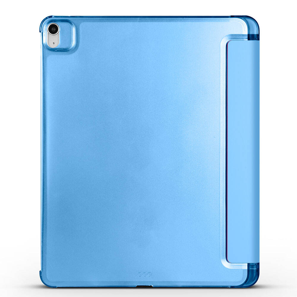 Apple iPad Air 10.9 2022 (5.Nesil) Zore Smart Cover Kalem Bölmeli Standlı 1-1 Kılıf - Görsel 2