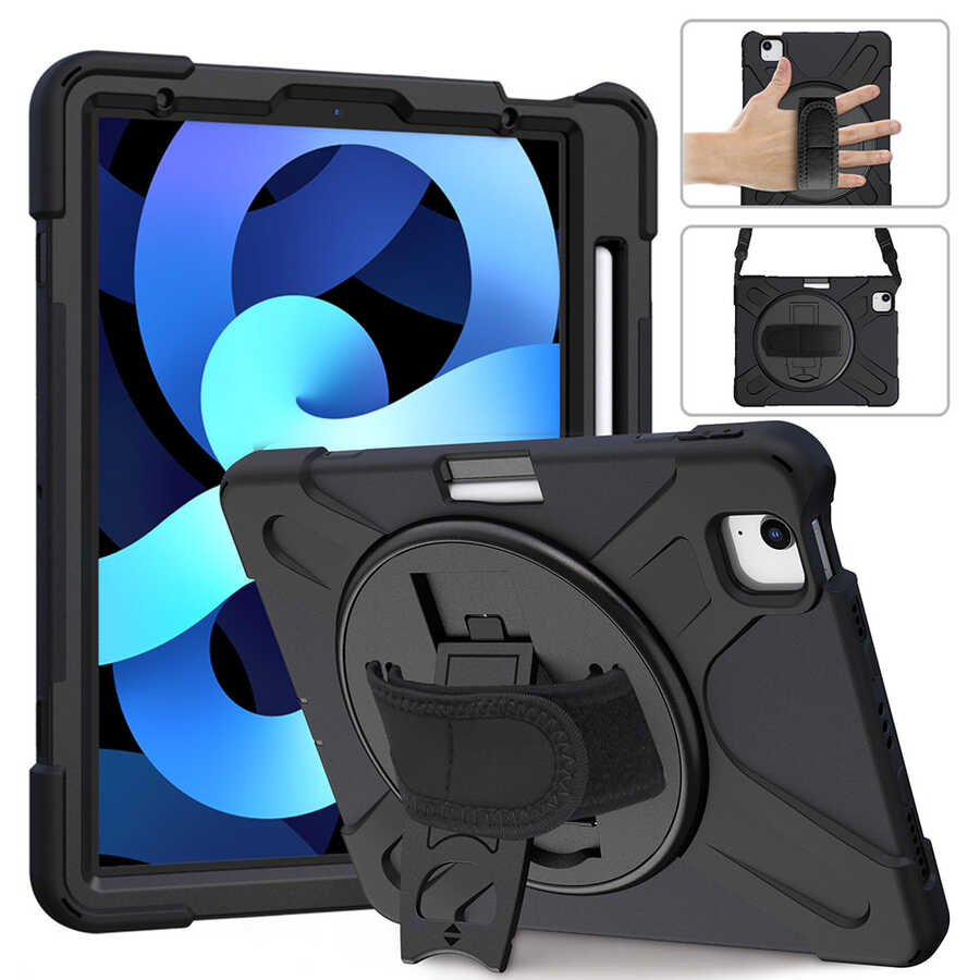 Apple iPad Air 11 2024 Zore Defender Tablet Silikon - Görsel 2