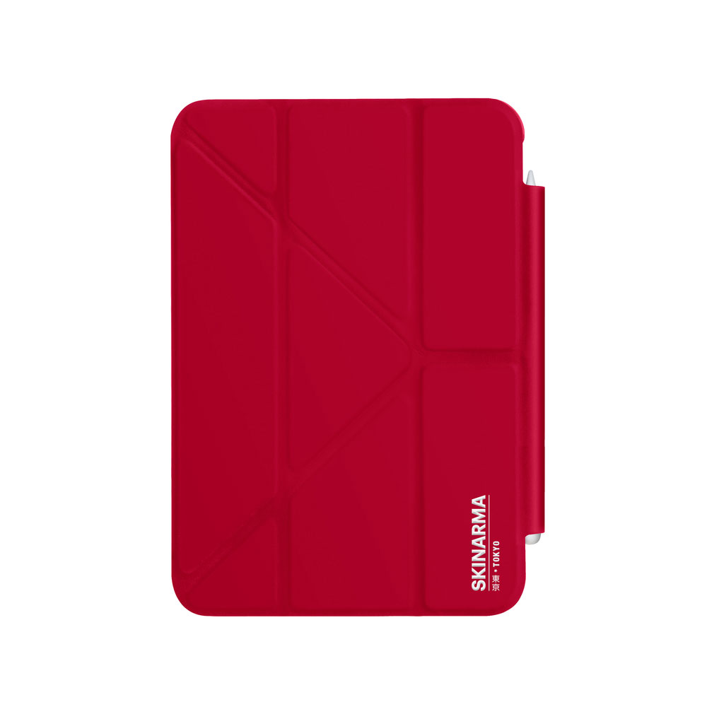 Apple iPad Air 11 2025 M3 Kılıf SkinArma Kalemlikli Arkası Şeffaf Standlı Magnetik Taihi Sora Kılıf