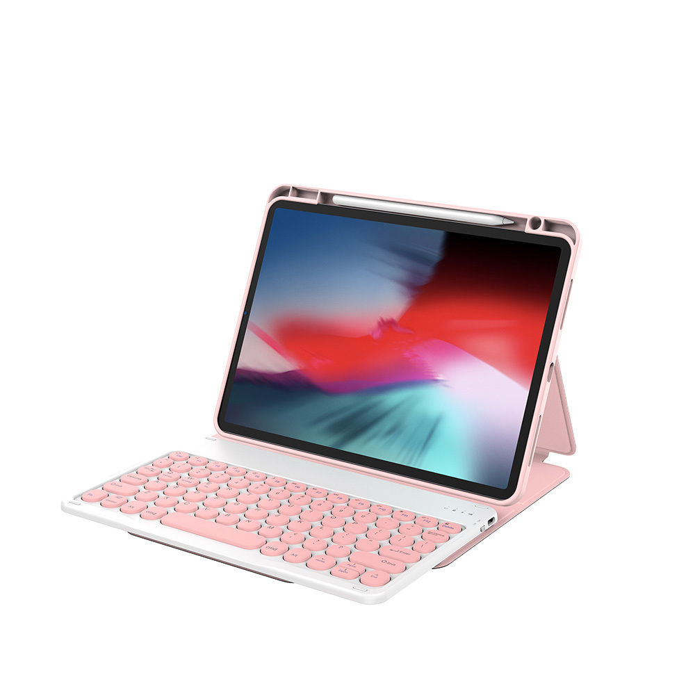 Apple iPad Air 11 2025 M3 Wiwu Protective Gizli Kalem Bölmeli Klavyeli Kılıf