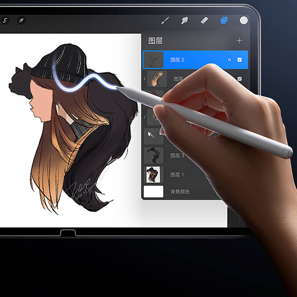 Apple iPad Air 11 2025 M3 Wiwu Wi-GQ003 iVista Serisi Oleofobik HD Temperli Cam Ekran Koruyucu - Görsel 7