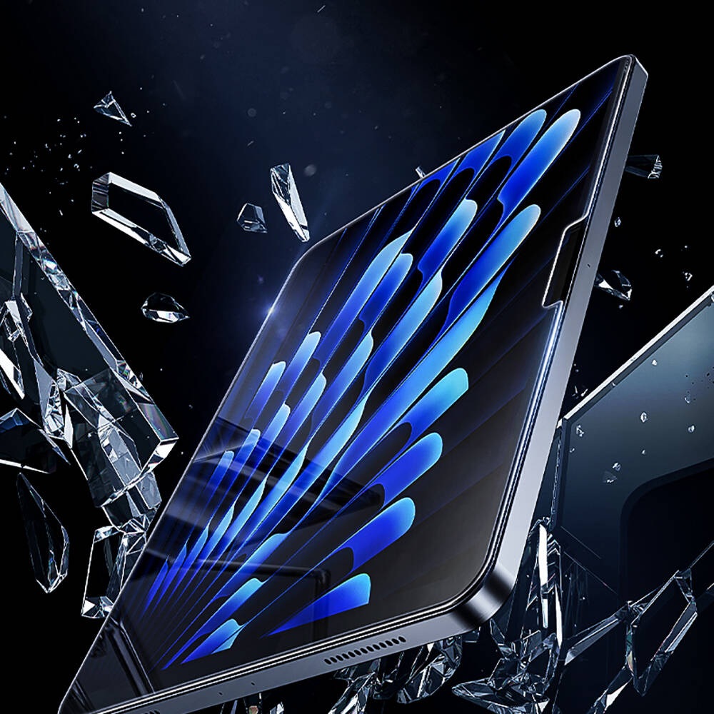 Apple iPad Air 13 2024 Benks King Kong Eğimli Kenar Oleofobik Özellikli Temperli Cam Ekran Koruyucu - Görsel 7