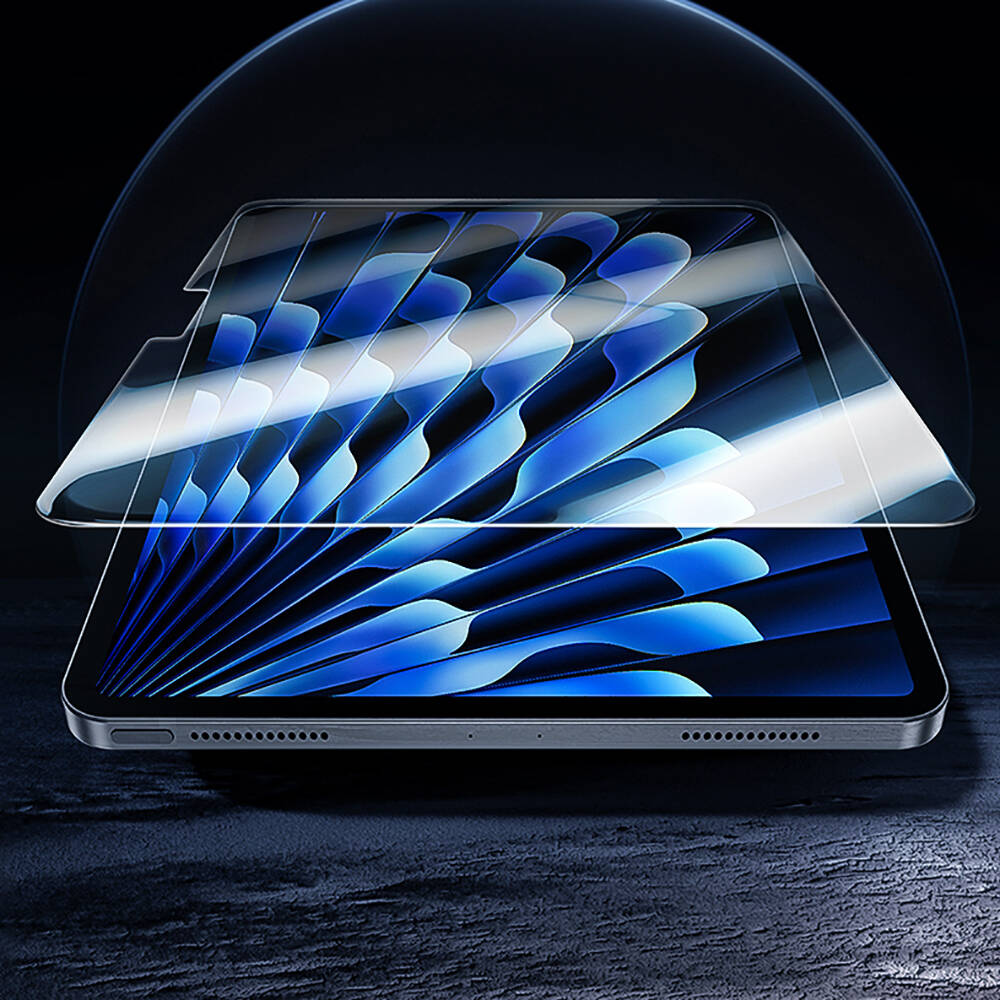 Apple iPad Air 13 2025 M3 Benks King Kong Eğimli Kenar Oleofobik Özellikli Temperli Cam Ekran Koruyucu - Görsel 5