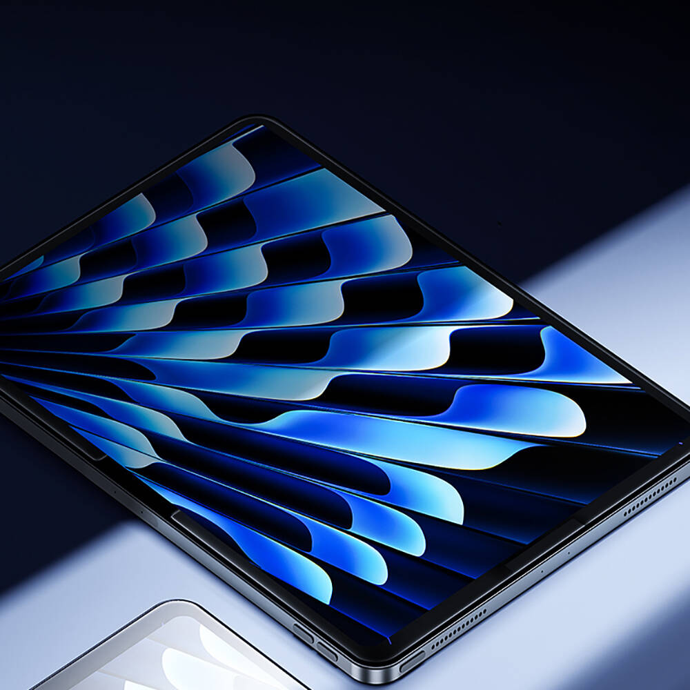 Apple iPad Air 13 2025 M3 Benks King Kong Eğimli Kenar Oleofobik Özellikli Temperli Cam Ekran Koruyucu - Görsel 9
