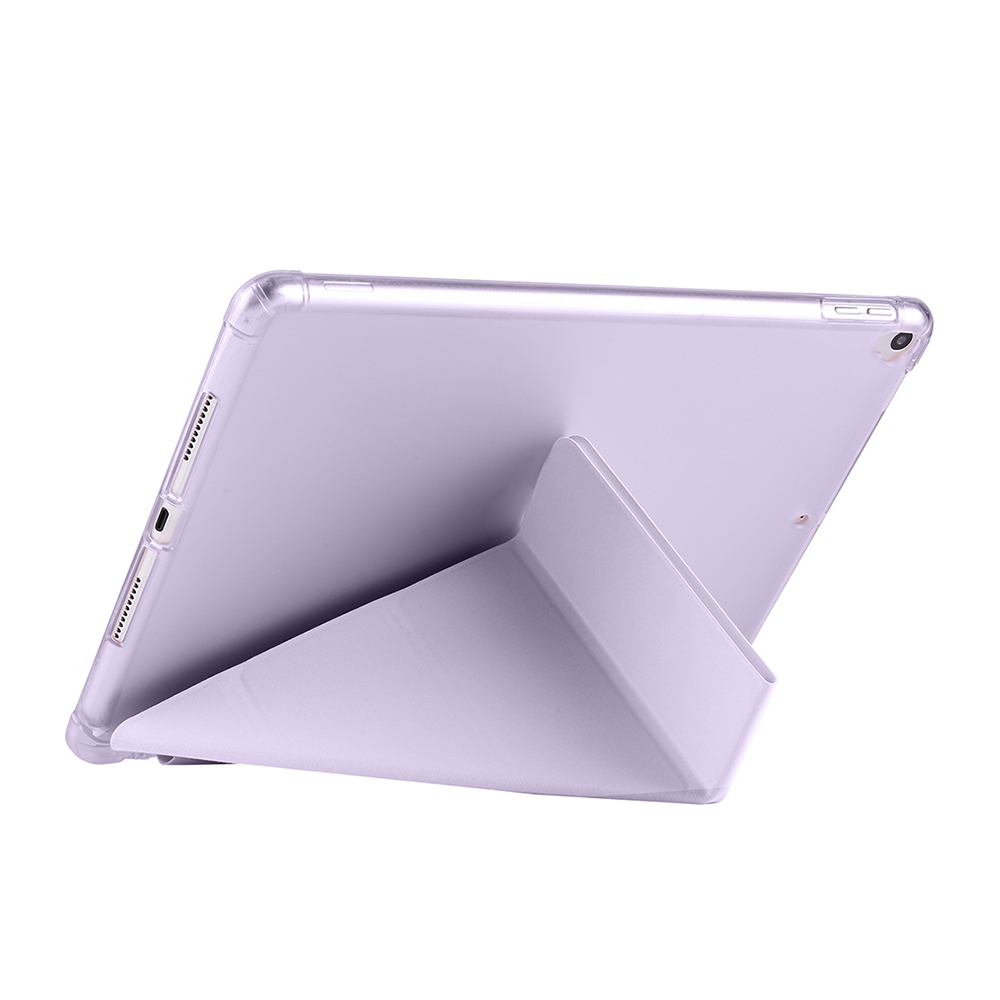 Apple iPad Pro 10.5 (7.Nesil) Kılıf Zore Tri Folding Kalem Bölmeli Standlı Kılıf - Görsel 3
