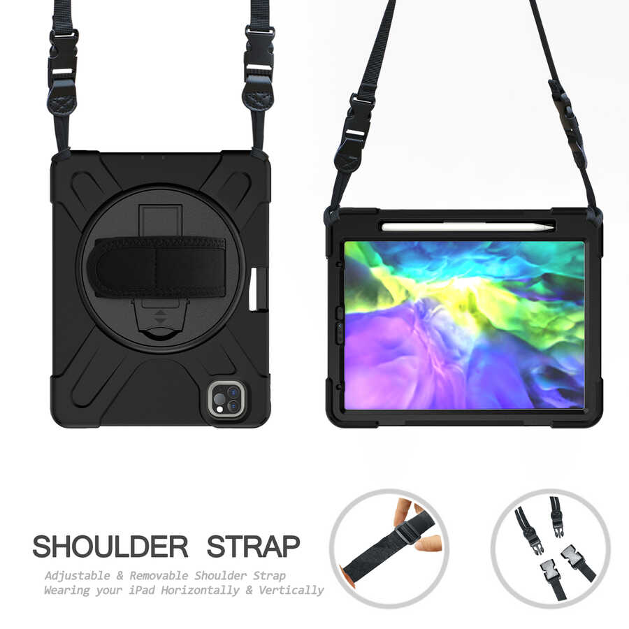 Apple iPad Pro 11 2020 (2.Nesil) Zore Defender Tablet Silikon - Görsel 3