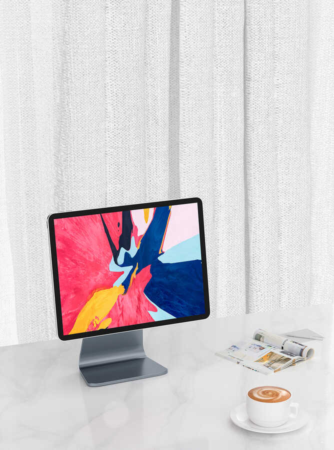 Apple iPad Pro 11 2021 (3.Nesil) Wiwu ZM309 11 İnç Tablet Standı - Görsel 7