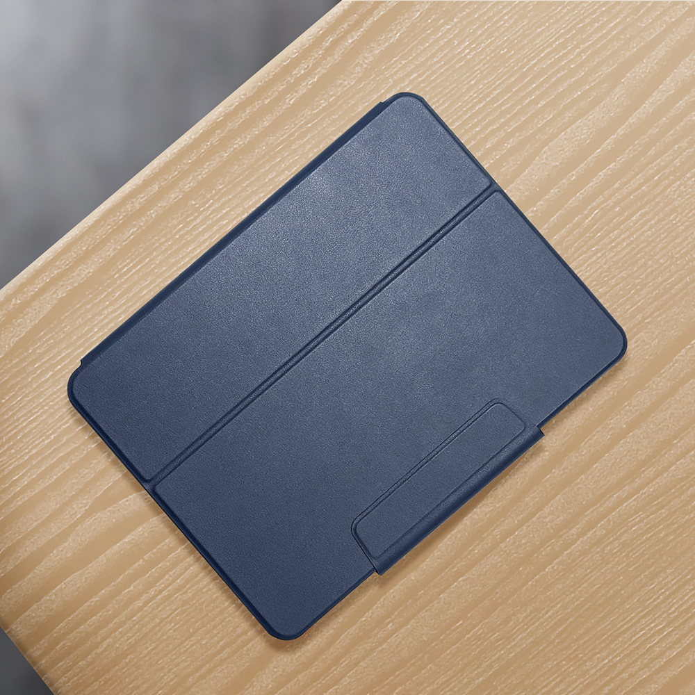 Apple iPad Pro 11 2024 Raptic Spin Detachable Folio PU Ayrılabilir Kalem Bölmeli Standlı Kılıf - Görsel 22