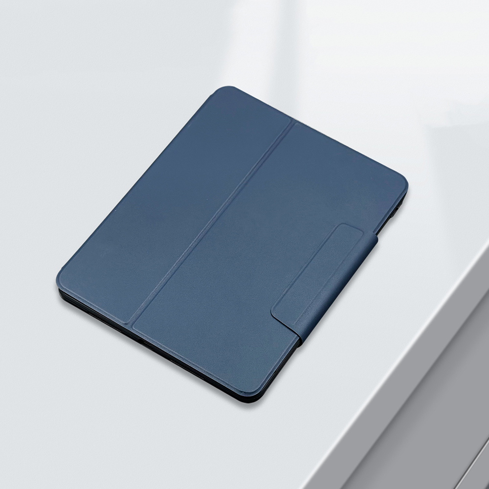 Apple iPad Pro 11 2024 Raptic Spin Detachable Folio PU Ayrılabilir Kalem Bölmeli Standlı Kılıf - Görsel 23