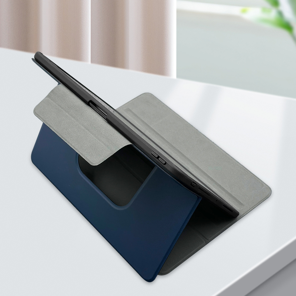 Apple iPad Pro 11 2024 Raptic Spin Detachable Folio PU Ayrılabilir Kalem Bölmeli Standlı Kılıf - Görsel 18