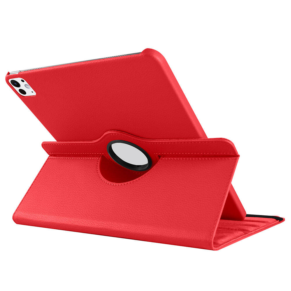 Apple iPad Pro 13 2024 Zore Dönebilen Standlı Kılıf - Görsel 17