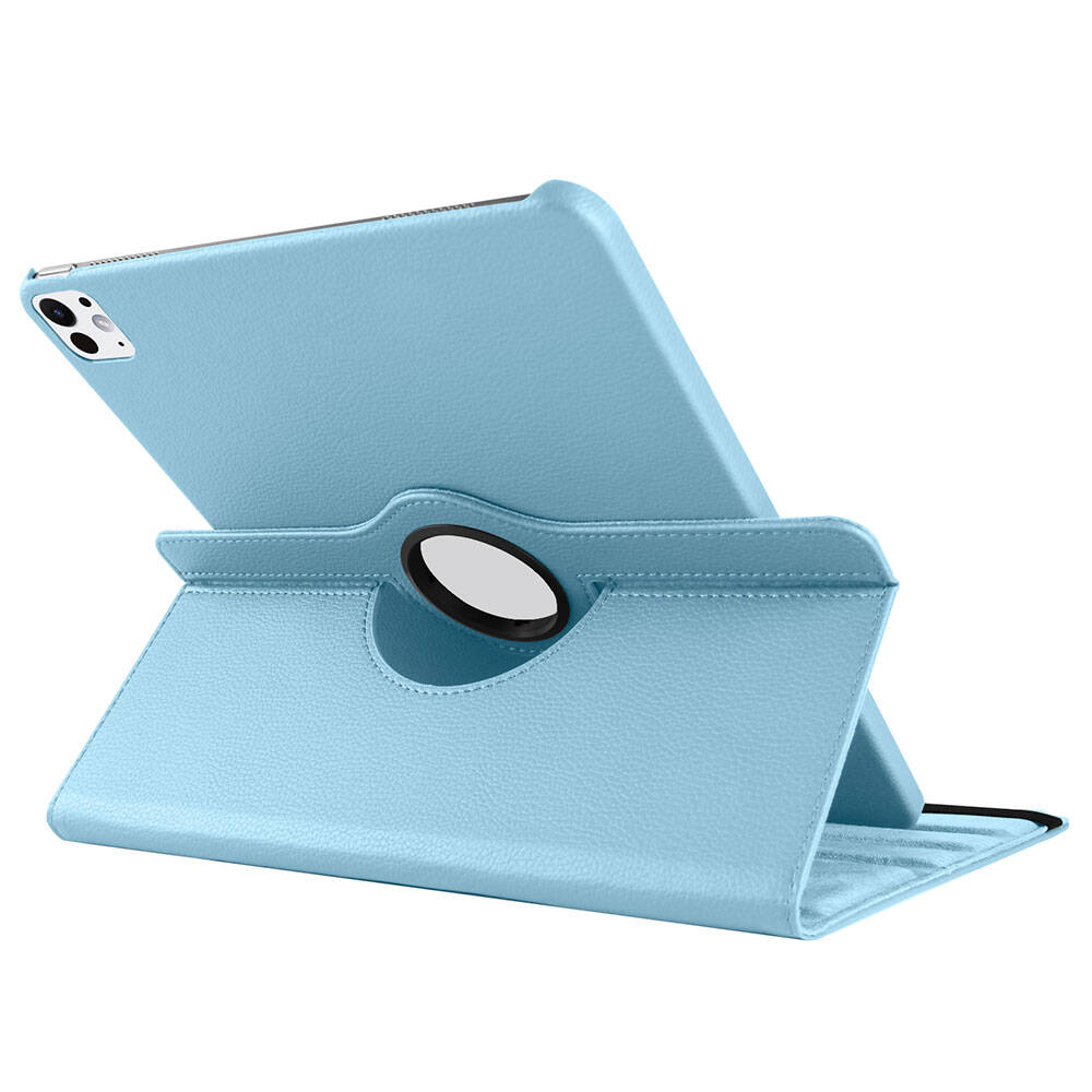 Apple iPad Pro 13 2024 Zore Dönebilen Standlı Kılıf - Görsel 16