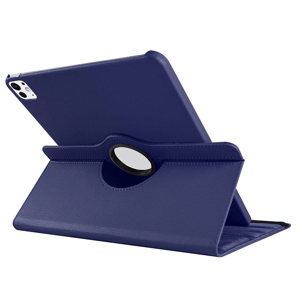 Apple iPad Pro 13 2024 Zore Dönebilen Standlı Kılıf - Görsel 18