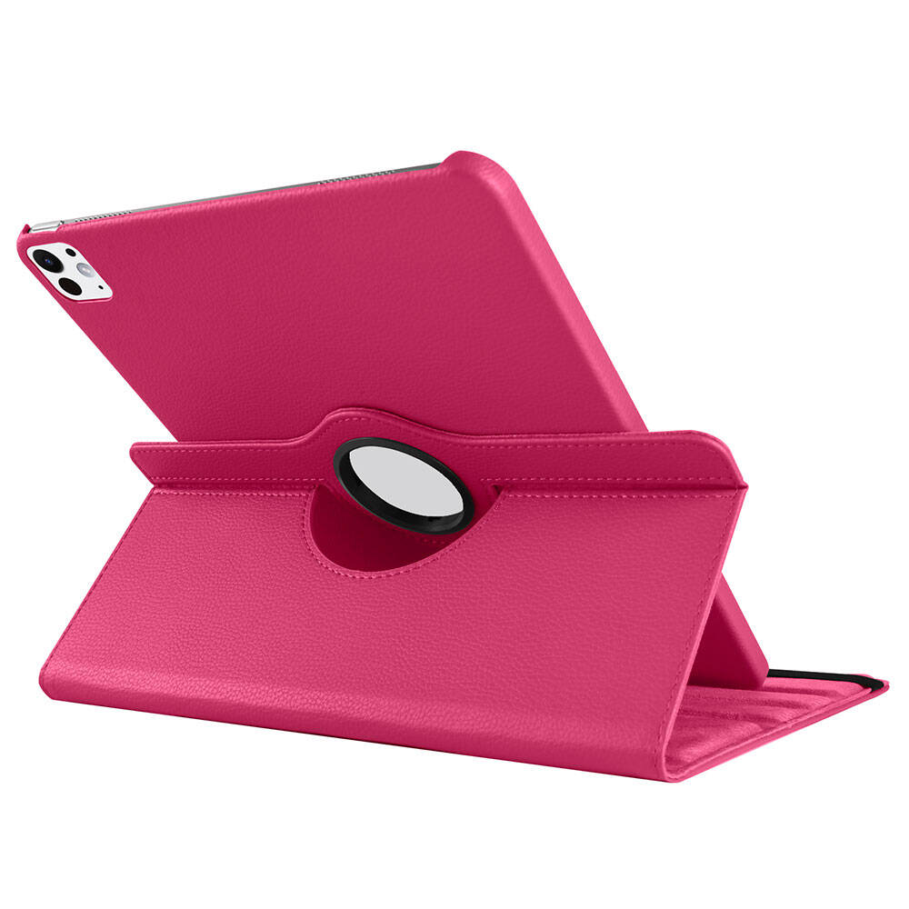 Apple iPad Pro 13 2024 Zore Dönebilen Standlı Kılıf - Görsel 19