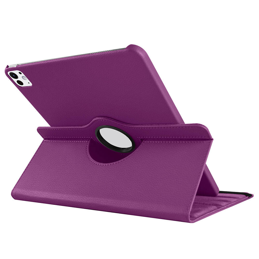 Apple iPad Pro 13 2024 Zore Dönebilen Standlı Kılıf - Görsel 15