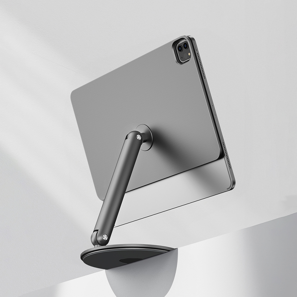Apple iPad Pro 13 2025 M5 Wiwu ZM-310 360 Derece Dönebilen Magnetik Başlıklı Tablet Standı - Görsel 8