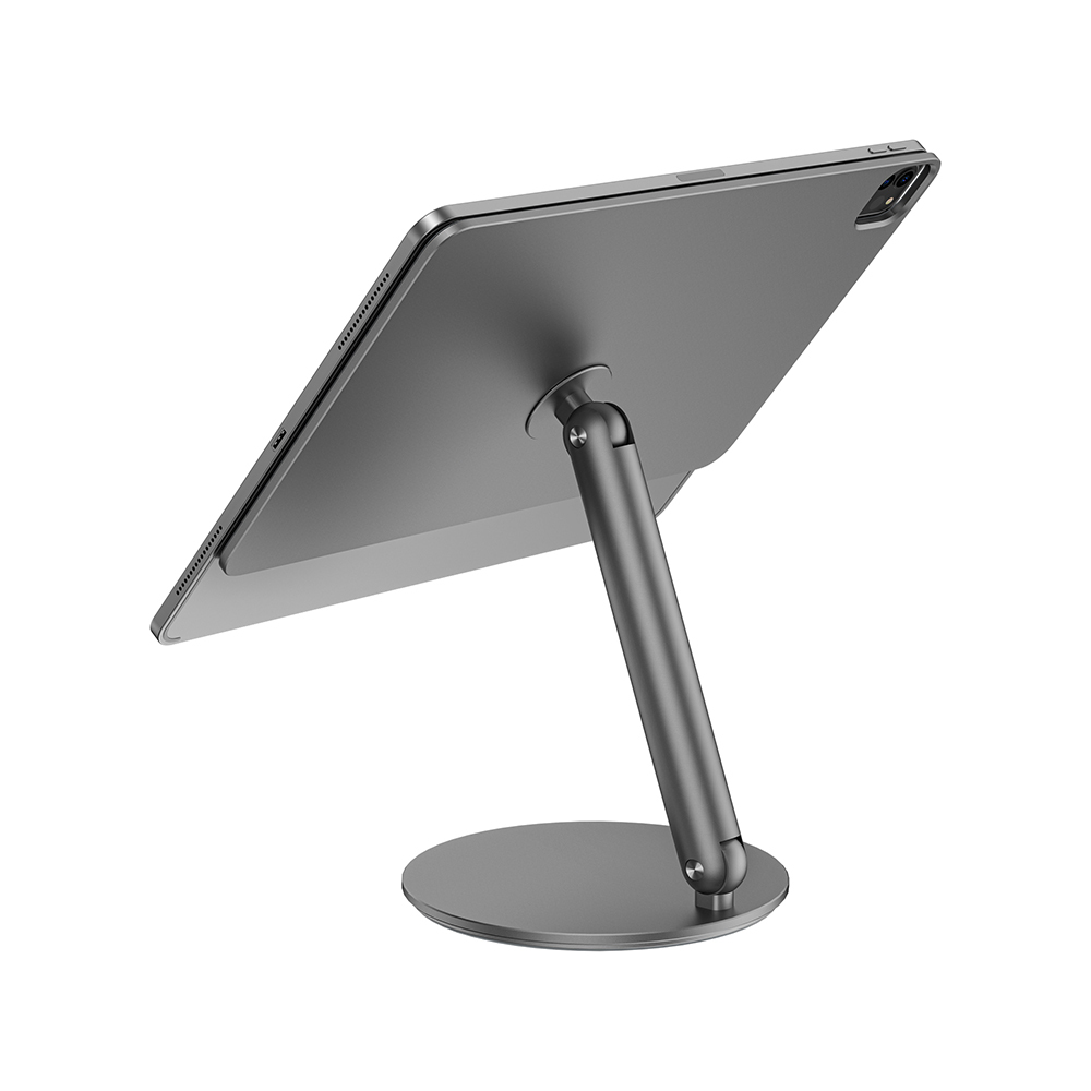 Apple iPad Pro 13 2025 M5 Wiwu ZM-310 360 Derece Dönebilen Magnetik Başlıklı Tablet Standı - Görsel 4
