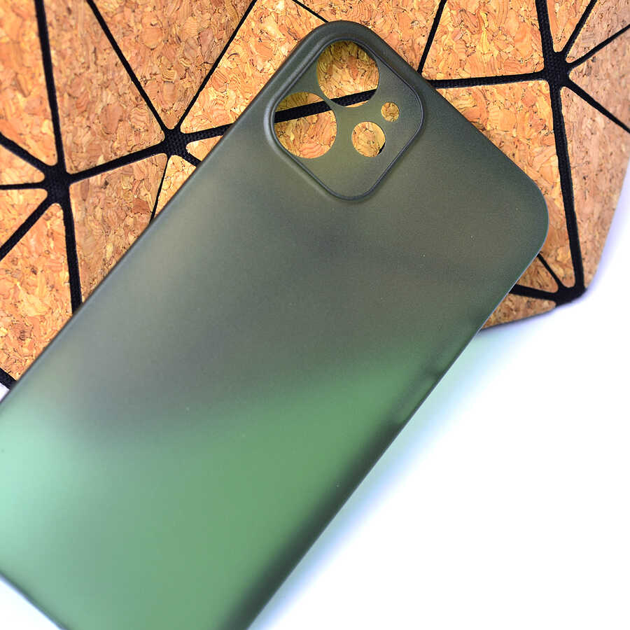 Apple iPhone 12 Kılıf Zore 1.Kalite PP Silikon - Görsel 6