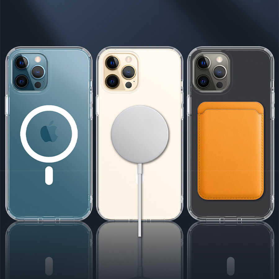 Apple iPhone 13 Kılıf Wiwu Magnetic Crystal Kapak