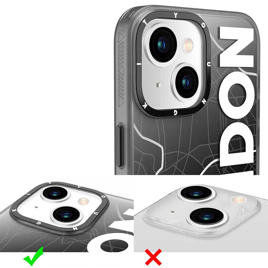 Apple iPhone 13 Kılıf YoungKit World Trip Serisi Kapak - Görsel 6