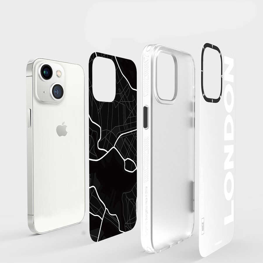 Apple iPhone 13 Kılıf YoungKit World Trip Serisi Kapak - Görsel 11