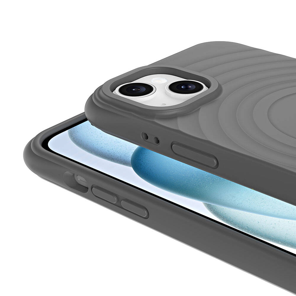 Apple iPhone 13 M-safe Şarj Özellikli Airbagli Mat Görünümlü Zore Hepi Kapak - Görsel 11