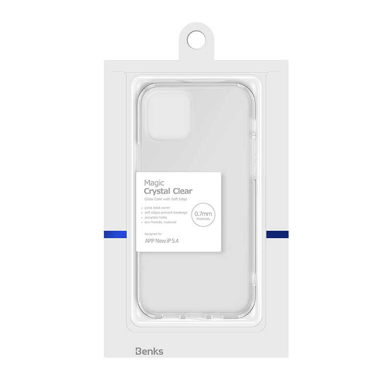 Apple iPhone 13 Mini Kılıf Benks Magic Crystal Clear Glass Kapak