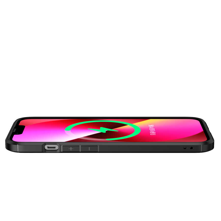 Apple iPhone 13 Mini Kılıf Zore İnoks Kapak - Görsel 5