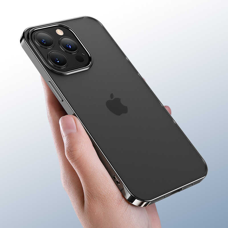Apple iPhone 13 Pro Max Benks Matte Electroplated TPU Kapak - Görsel 6