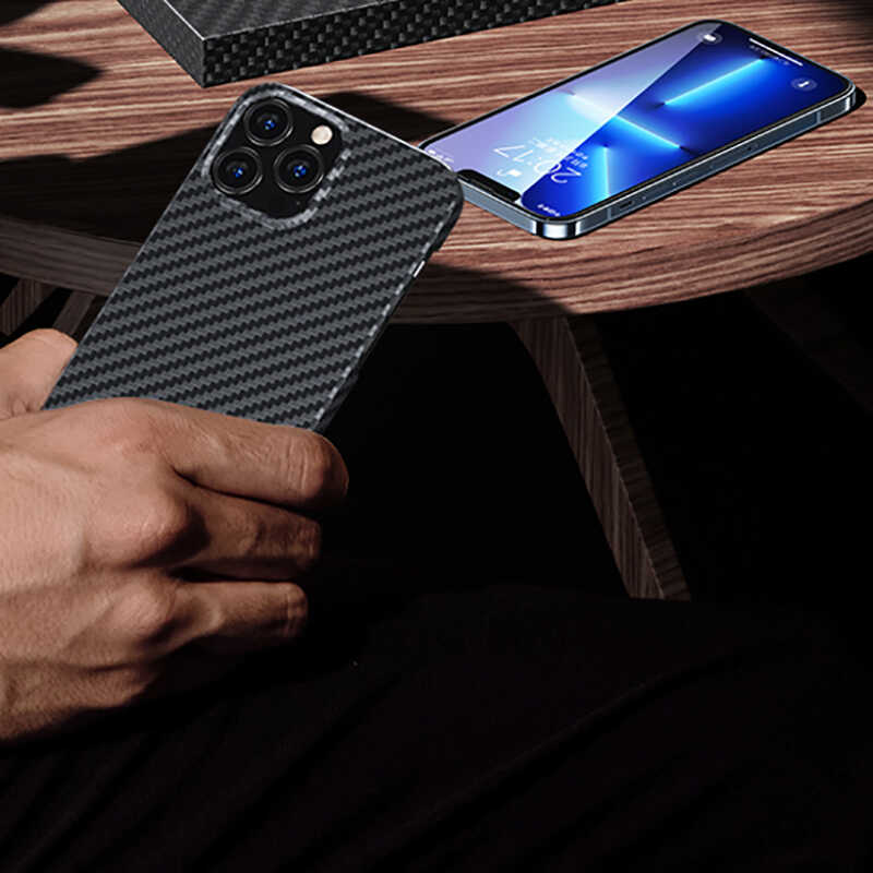 Apple iPhone 13 Pro Max Kılıf Benks Aramid M-safe 3 in 1 Set