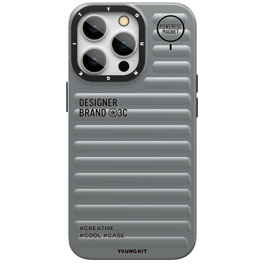 Apple iPhone 13 Pro Max Kılıf YoungKit Plain Coloured Serisi Kapak - Görsel 2
