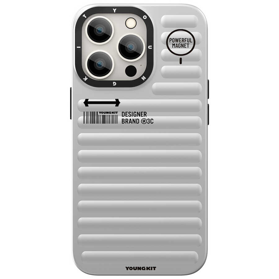 Apple iPhone 13 Pro Max Kılıf YoungKit Plain Coloured Serisi Kapak - Görsel 3