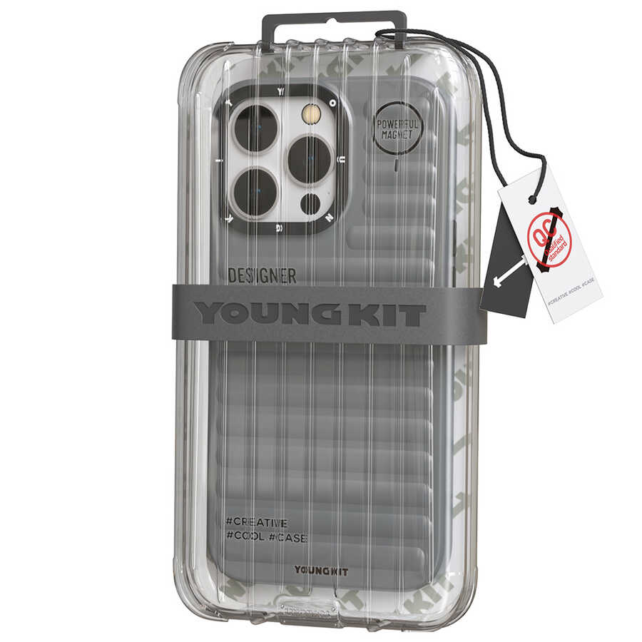 Apple iPhone 13 Pro Max Kılıf YoungKit Plain Coloured Serisi Kapak - Görsel 7