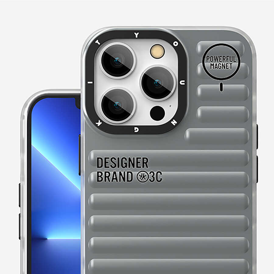 Apple iPhone 13 Pro Max Kılıf YoungKit Plain Coloured Serisi Kapak - Görsel 8