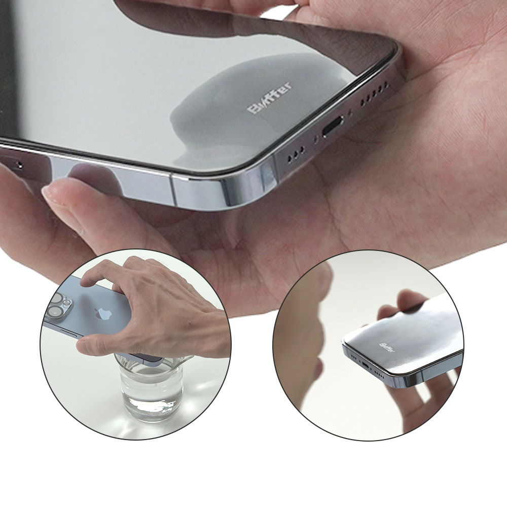 Apple iPhone 13 Pro Zore Hizalama Aparatlı Hadid Glass Cam Ekran Koruyucu - Görsel 5