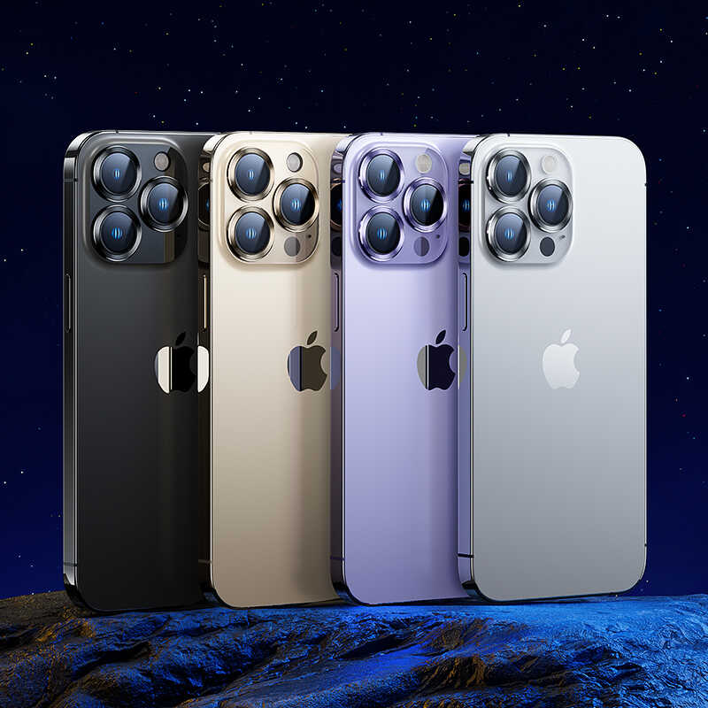 Apple iPhone 14 Plus Benks New KR Kamera Lens Koruyucu - Görsel 3