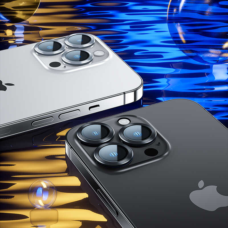 Apple iPhone 14 Plus Benks New KR Kamera Lens Koruyucu - Görsel 4