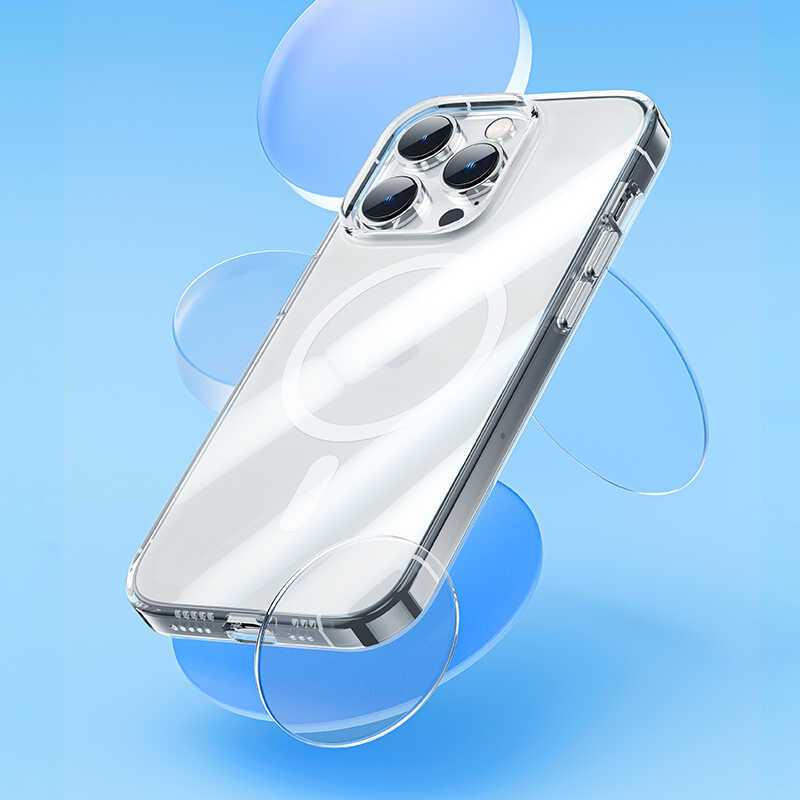 Apple iPhone 14 Plus Kılıf Benks Crystal Series Clear Kapak Ekran Koruyucu Hediyeli