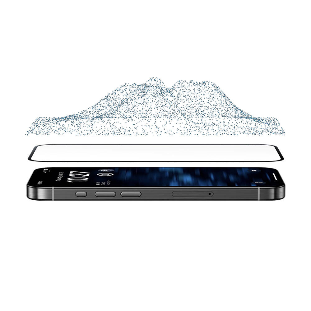 Apple iPhone 16 Pro Benks Glass Warrior Safir Coating 0.3mm Cam Ekran Koruyucu 10'lu Paket - Görsel 3
