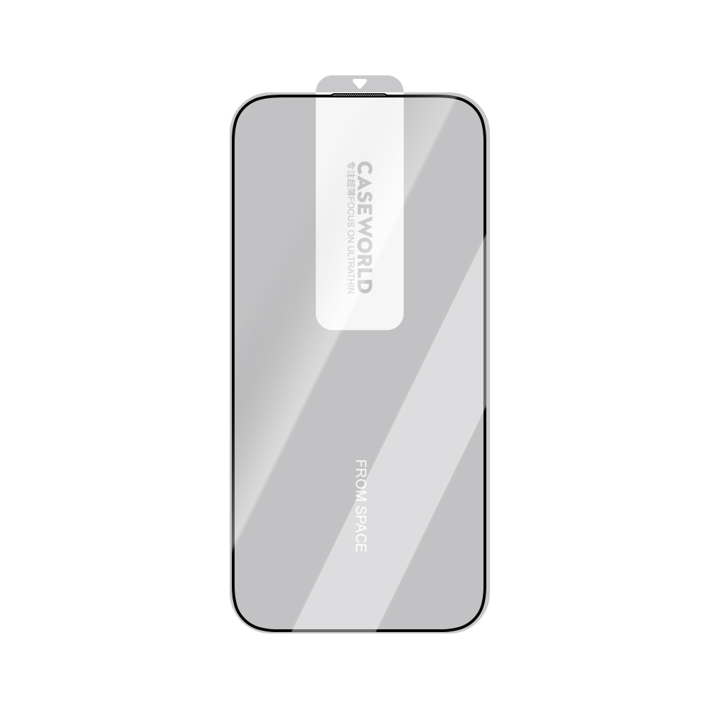 Apple iPhone 14 Pro CaseWorld Crystal Essence Serisi Safir Coating 0.15mm 3D&HD Temperli Cam Ekran Koruyucu - Görsel 4