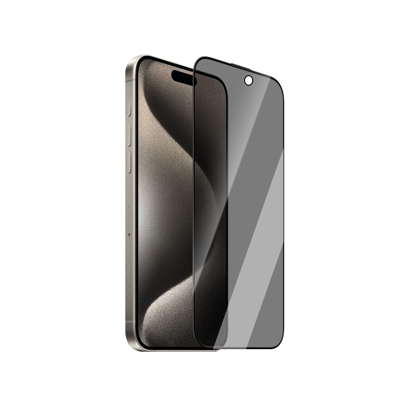 Apple iPhone 14 Pro CaseWorld HD Serisi 0.33mm Privacy Temperli Cam Ekran Koruyucu