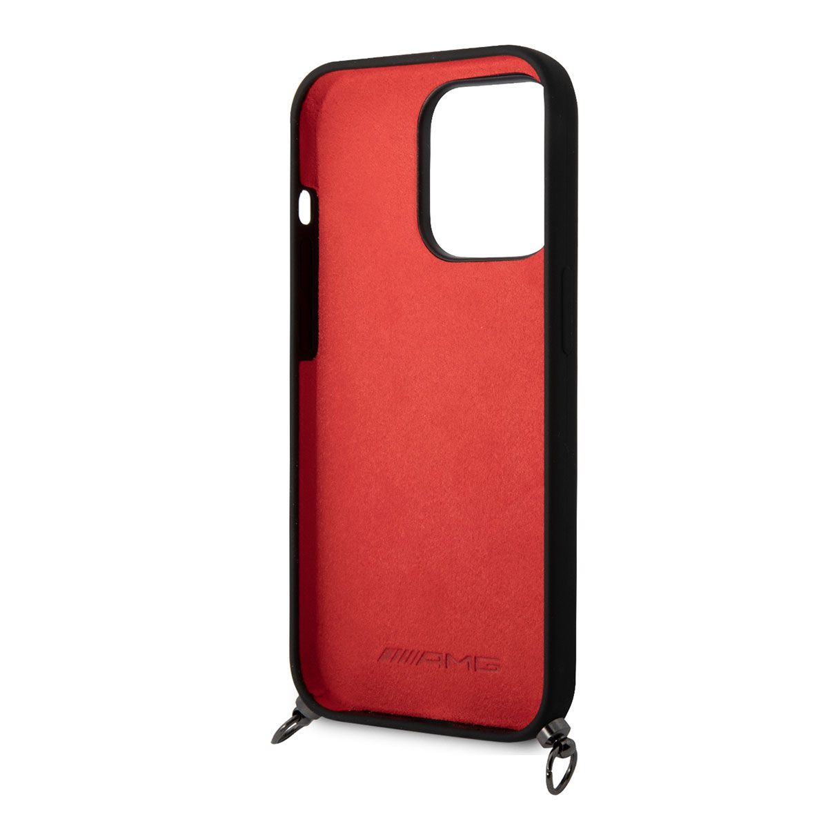 Apple iPhone 14 Pro Kılıf AMG Liquid Silikon Strap Telefon Askılı Grafik Dizayn Kapak - Görsel 5