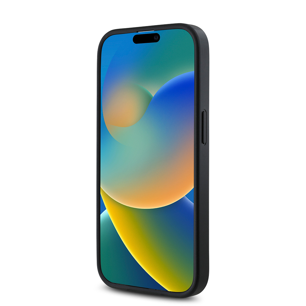 Apple iPhone 14 Pro Kılıf Guess Orjinal Lisanslı M-safe Şarj Özellikli Gül Baskılı 4G Desenli Yazı Logolu Kapak - Görsel 5